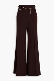 Belted Woven Wide Leg Pants at The Outnet